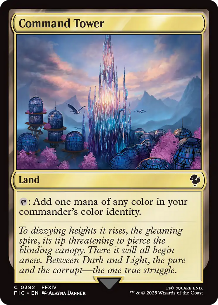 Command Tower (0382) [FINAL FANTASY Commander] | Exor Games Dartmouth