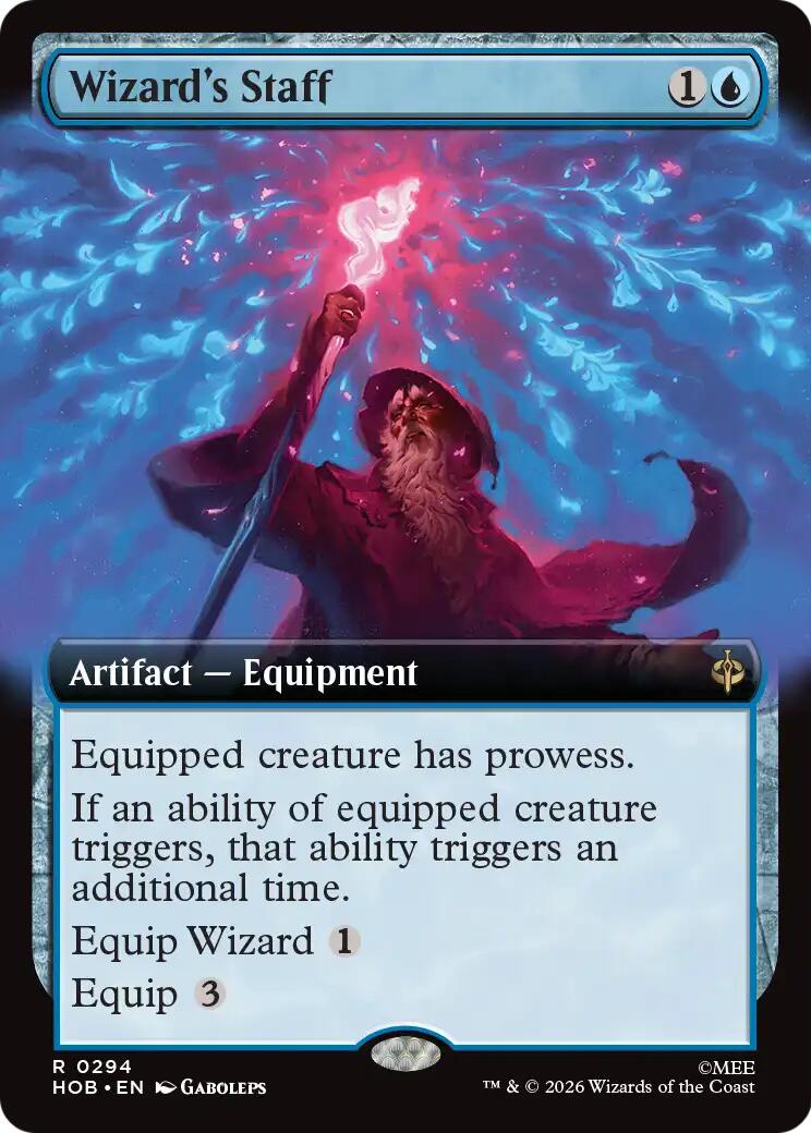 Wizard's Staff (Extended Art) [The Hobbit] | Exor Games Dartmouth
