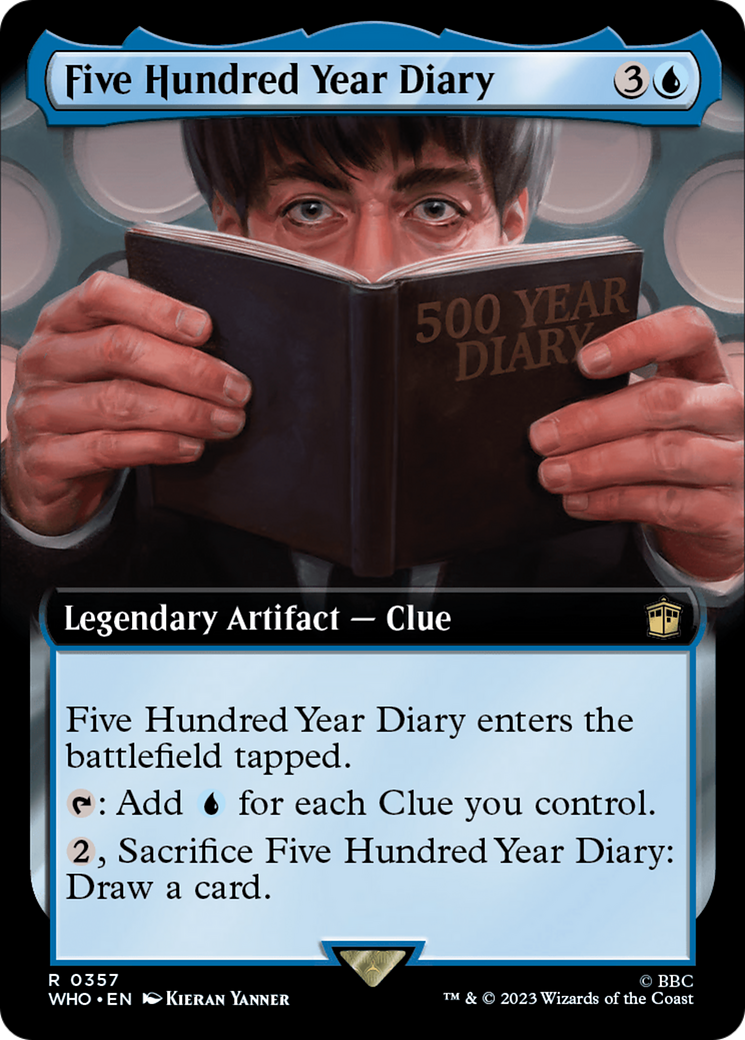 Five Hundred Year Diary (Extended Art) [Doctor Who] | Exor Games Dartmouth