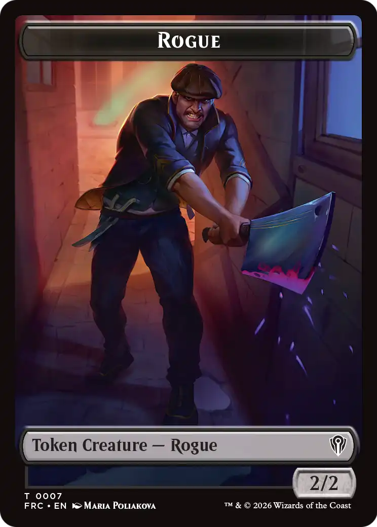 Insect // Rogue Double-Sided Token [Reality Fracture Commander Tokens] | Exor Games Dartmouth