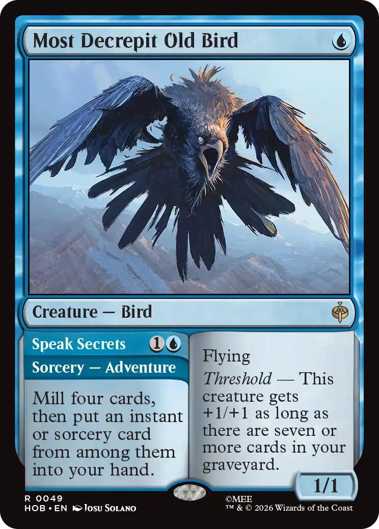 Most Decrepit Old Bird [The Hobbit] | Exor Games Dartmouth
