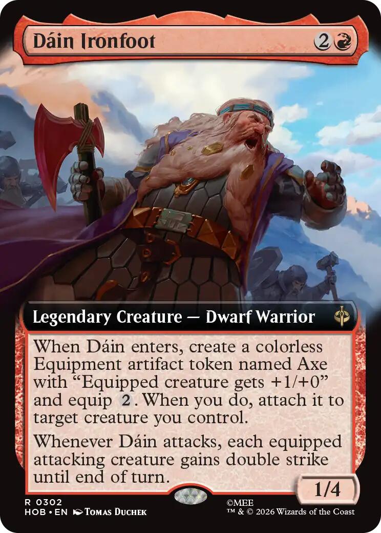 Dain Ironfoot (Extended Art) [The Hobbit] | Exor Games Dartmouth