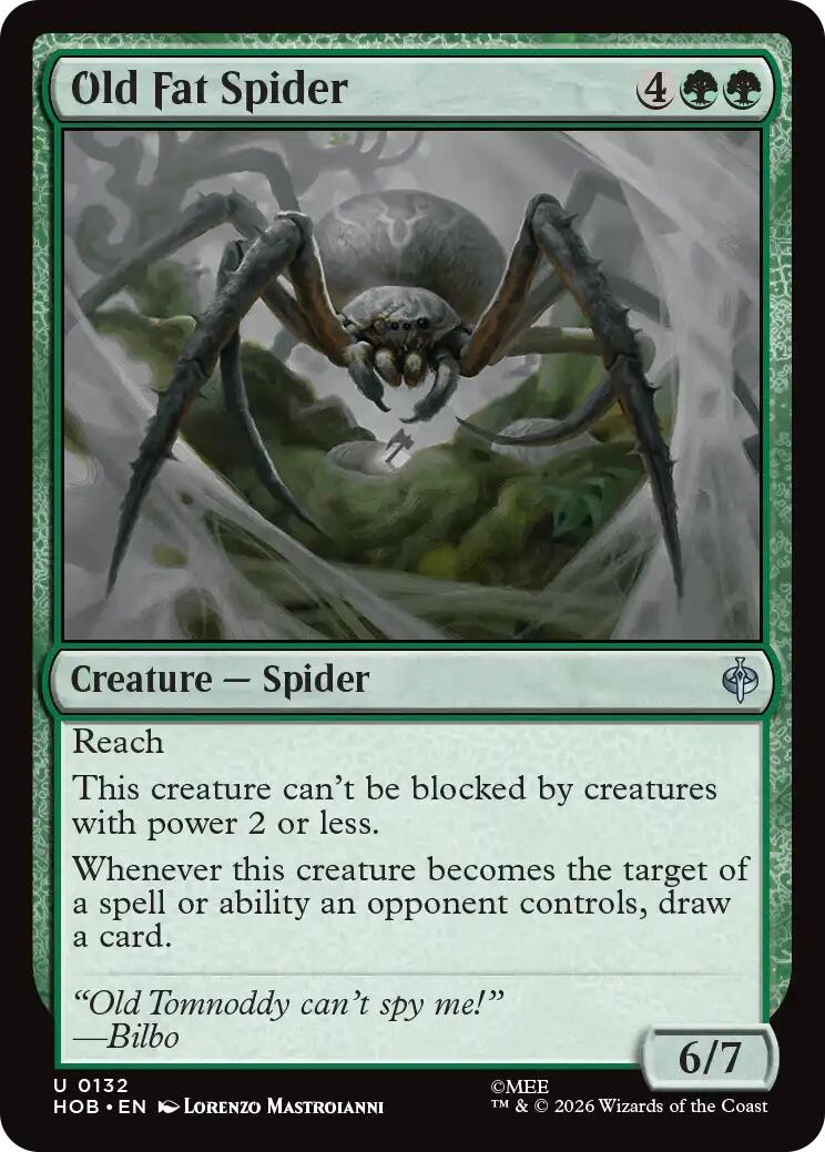 Old Fat Spider [The Hobbit] | Exor Games Dartmouth