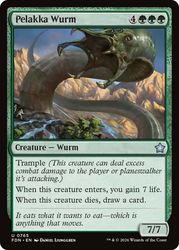 Pelakka Wurm (0765) [Foundations] | Exor Games Dartmouth