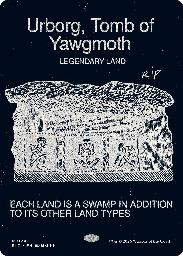 Urborg, Tomb of Yawgmoth (0242) [Secret Lair x MSCHF: The Zeta Set] | Exor Games Dartmouth