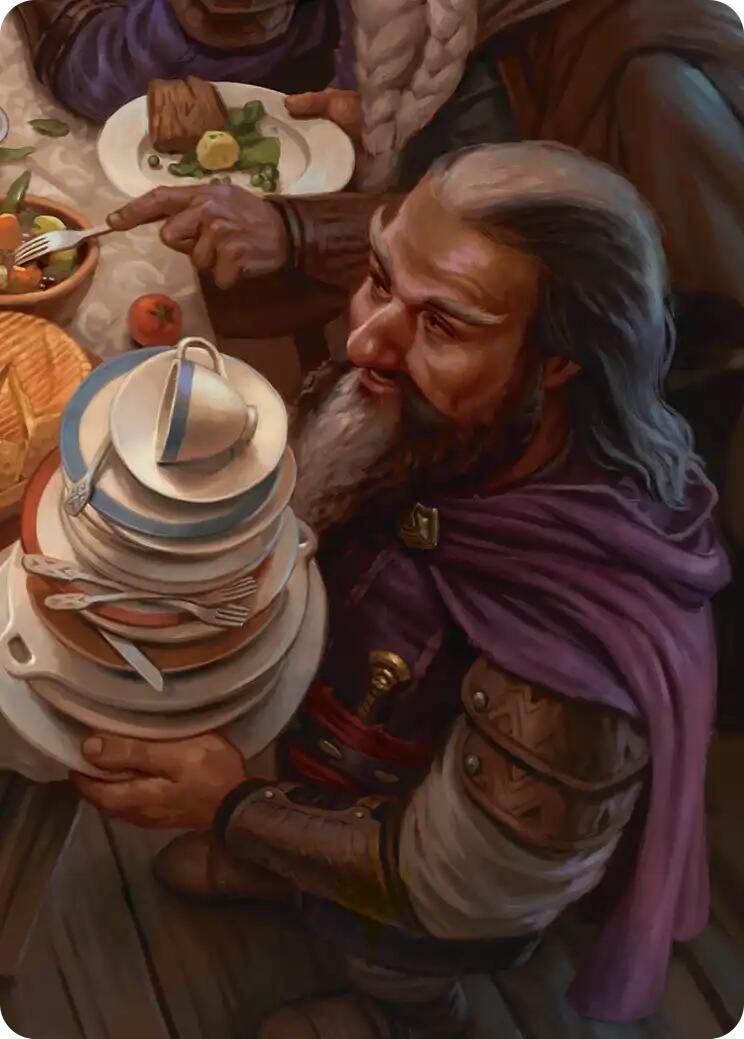 Ori, Plate Stacker Art Card (6/12) [The Hobbit Art Series] | Exor Games Dartmouth