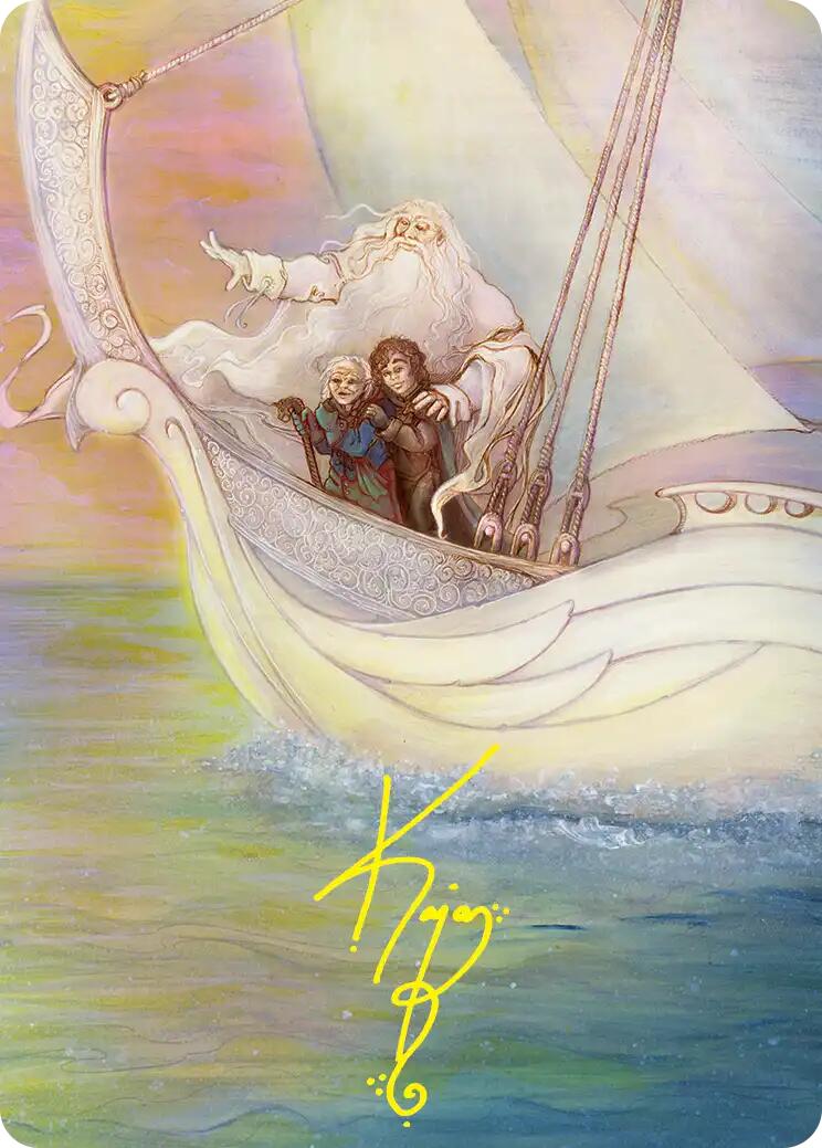Dawn of a New Age Art Card (Gold-Stamped Signature) [The Hobbit Art Series] | Exor Games Dartmouth