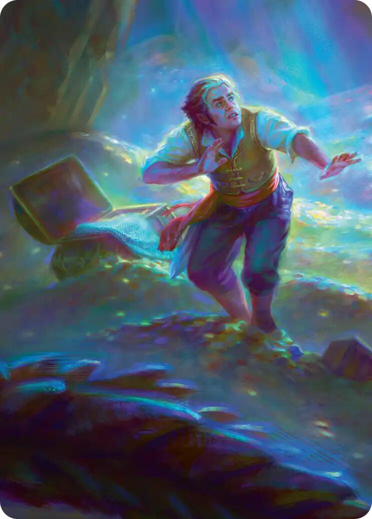 Bilbo's Burglaring Art Card (10/12) [The Hobbit Art Series] | Exor Games Dartmouth
