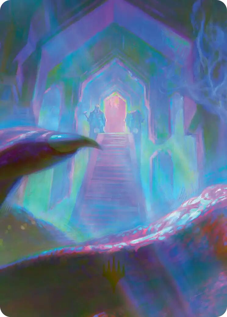 Dragon-Cursed Halls Art Card (8/12) [The Hobbit Art Series] | Exor Games Dartmouth