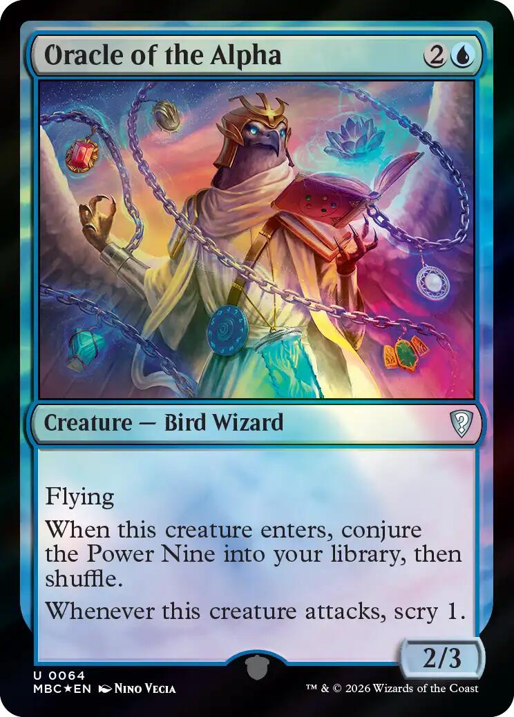 Oracle of the Alpha [Mystery Booster: Commander Edition] | Exor Games Dartmouth