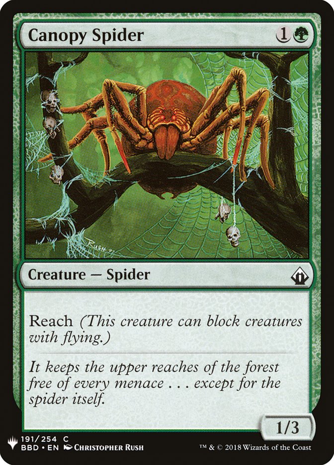 Canopy Spider [Mystery Booster] | Exor Games Dartmouth