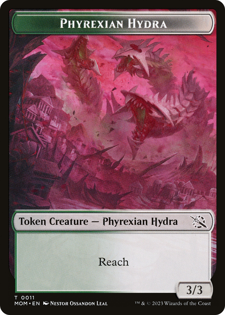 Phyrexian Myr // Phyrexian Hydra (11) Double-Sided Token [March of the Machine Tokens] | Exor Games Dartmouth