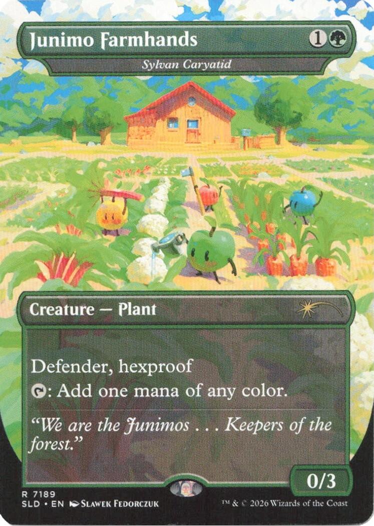 Junimo Farmhands - Sylvan Caryatid [Secret Lair Drop Series] | Exor Games Dartmouth