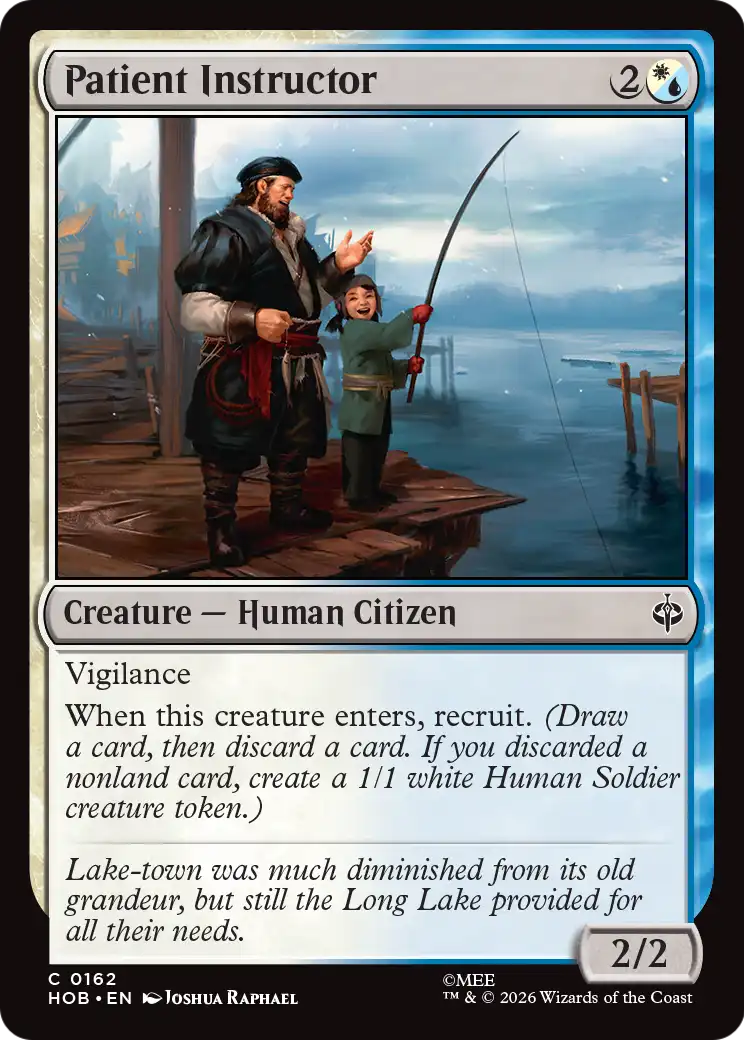 Patient Instructor [The Hobbit] | Exor Games Dartmouth