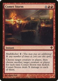 Comet Storm (Oversized) [Oversize Cards] | Exor Games Dartmouth