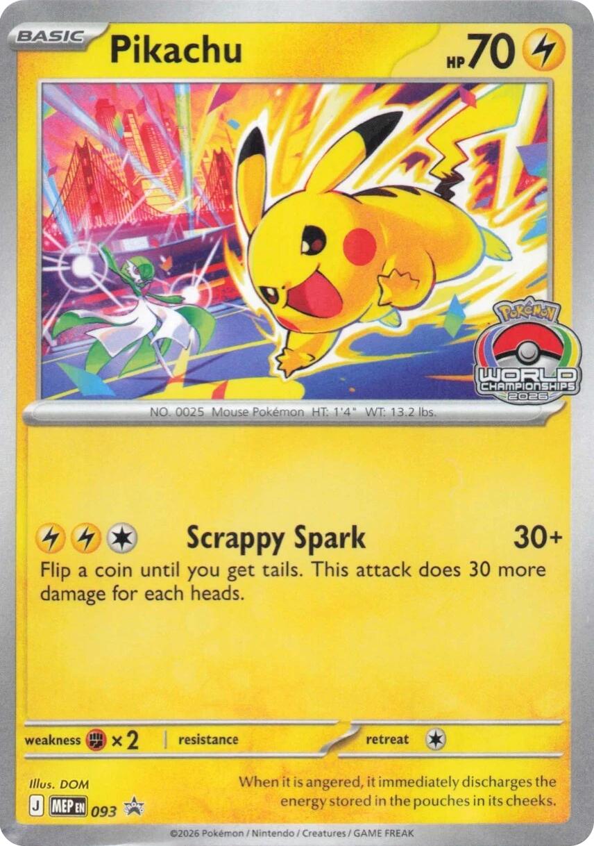 Pikachu (093) [Mega Evolution Promo] | Exor Games Dartmouth