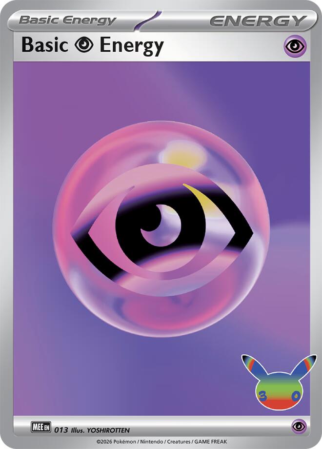 Basic Psychic Energy (013) (30th Celebration) [Mega Evolution Energies] | Exor Games Dartmouth
