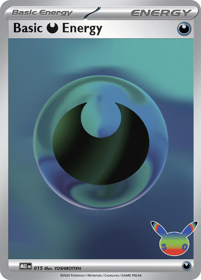 Basic Darkness Energy (015) (30th Celebration) [Mega Evolution Energies] | Exor Games Dartmouth