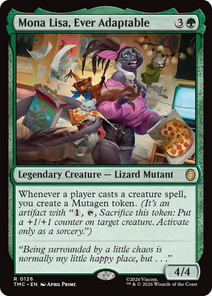 Mona Lisa, Ever Adaptable [Teenage Mutant Ninja Turtles Commander] | Exor Games Dartmouth
