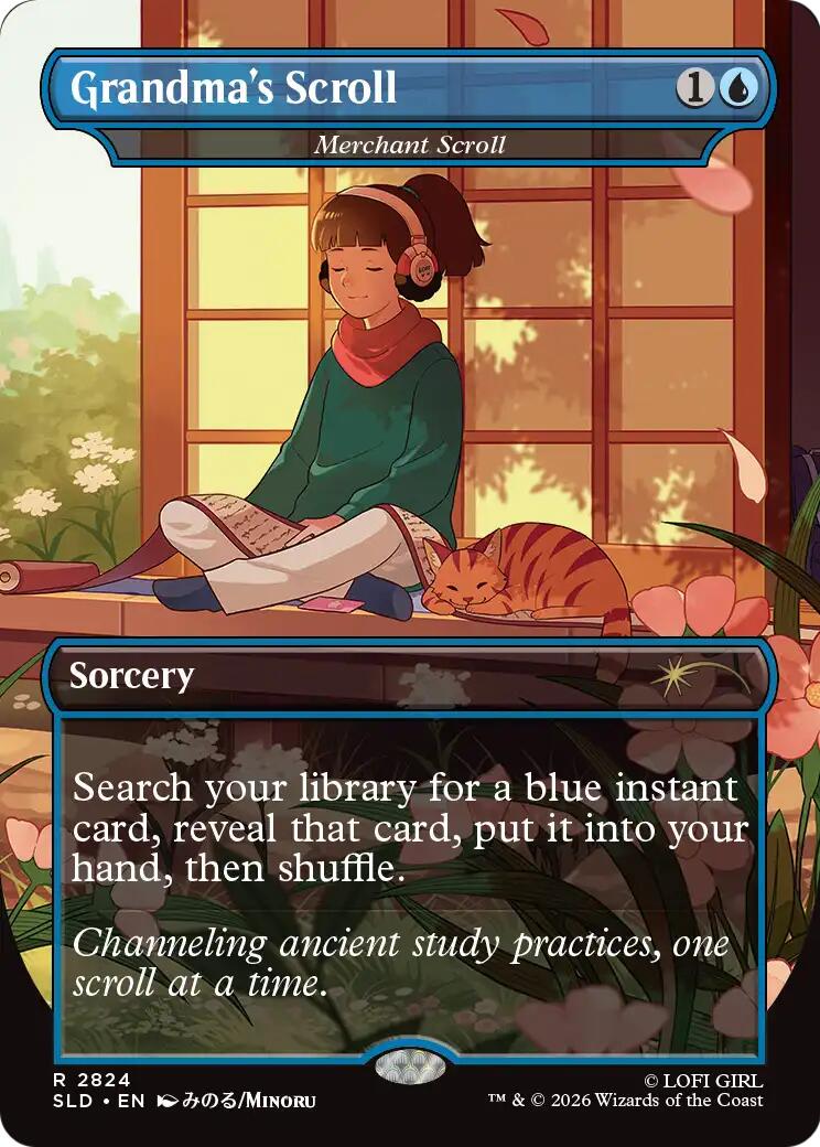 Grandma's Scroll - Merchant Scroll [Secret Lair Drop Series] | Exor Games Dartmouth