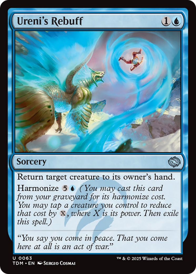 Ureni's Rebuff [Tarkir: Dragonstorm] | Exor Games Dartmouth