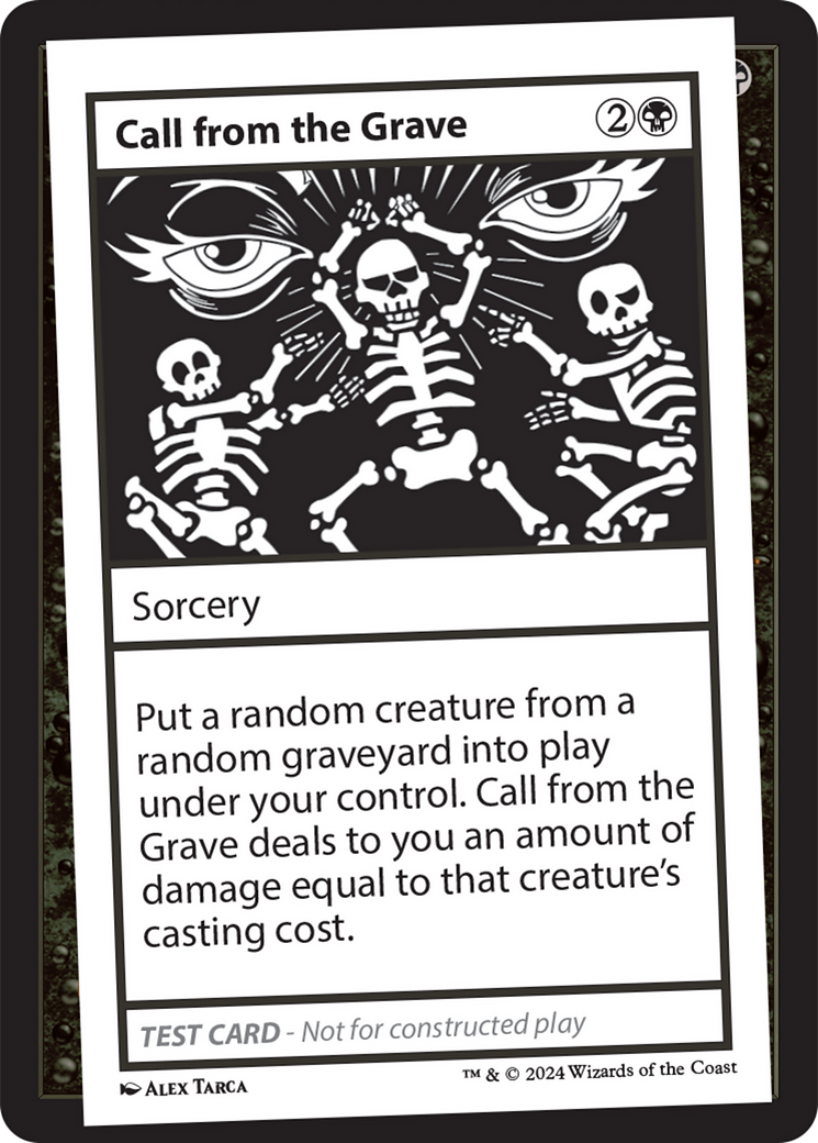 Call from the Grave [Mystery Booster 2 Playtest Cards] | Exor Games Dartmouth