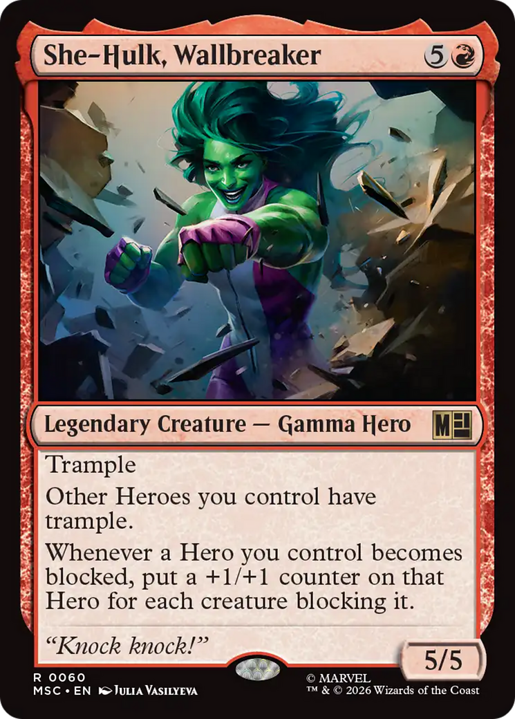 She-Hulk, Wallbreaker [Marvel Super Heroes Commander] | Exor Games Dartmouth