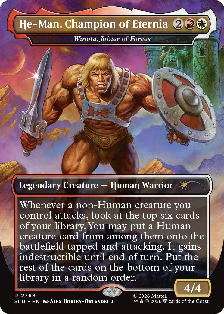 He-Man, Champion of Eternia - Winota, Joiner of Forces [Secret Lair Drop Series] | Exor Games Dartmouth