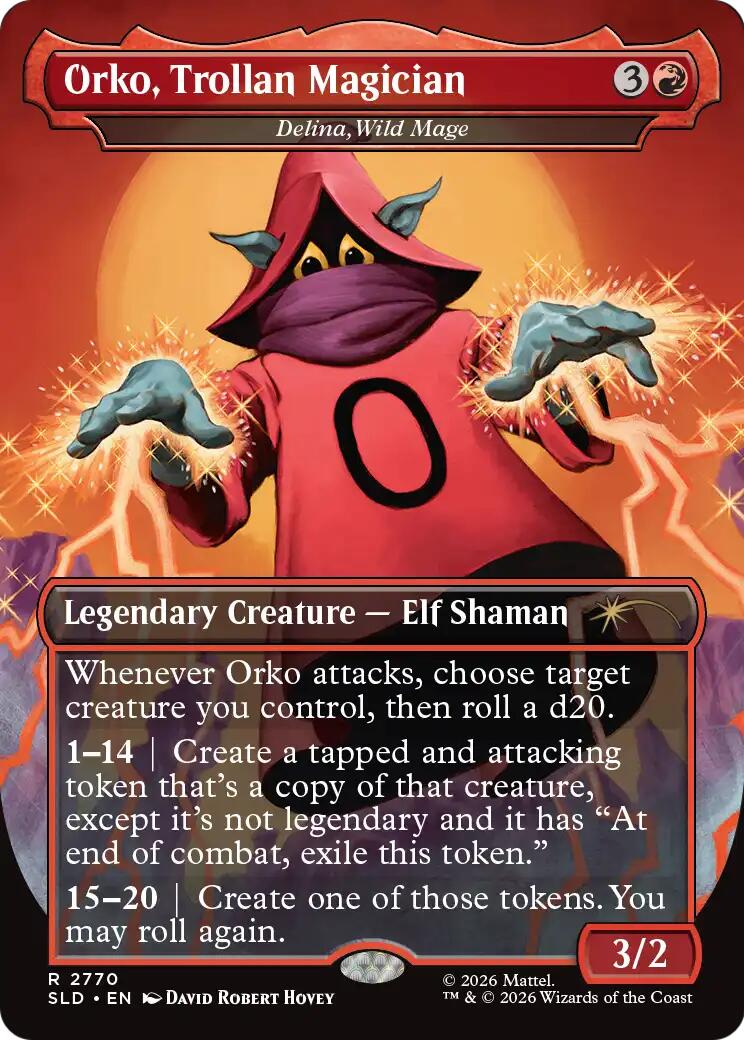 Orko, Trollan Magician - Delina, Wild Mage [Secret Lair Drop Series] | Exor Games Dartmouth
