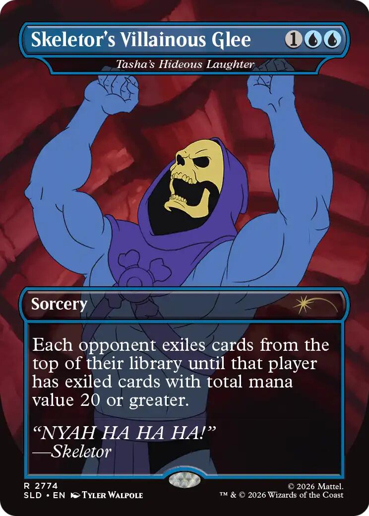 Skeletor's Villainous Glee - Tasha's Hideous Laughter [Secret Lair Drop Series] | Exor Games Dartmouth