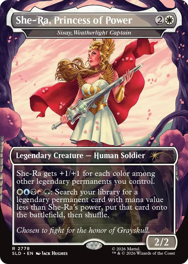 She-Ra, Princess of Power - Sisay, Weatherlight Captain [Secret Lair Drop Series] | Exor Games Dartmouth