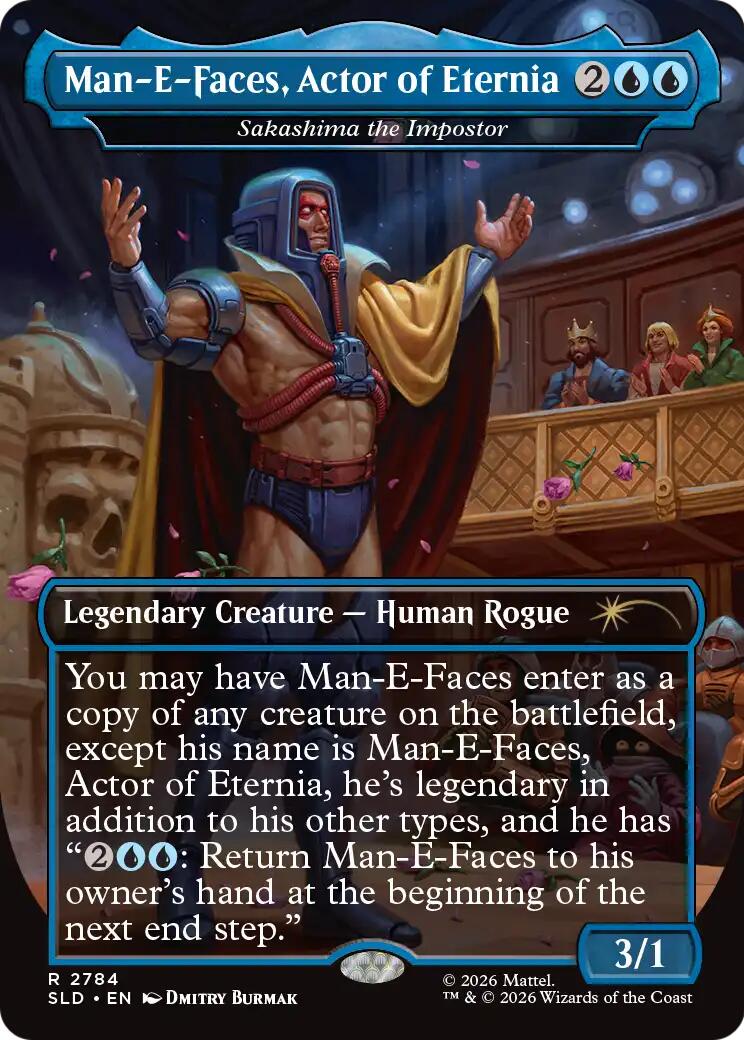 Man-E-Faces, Actor of Eternia - Sakashima the Impostor [Secret Lair Drop Series] | Exor Games Dartmouth