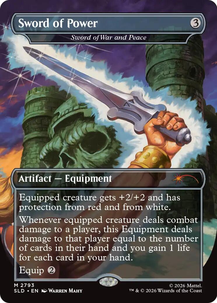 Sword of Power - Sword of War and Peace [Secret Lair Drop Series] | Exor Games Dartmouth