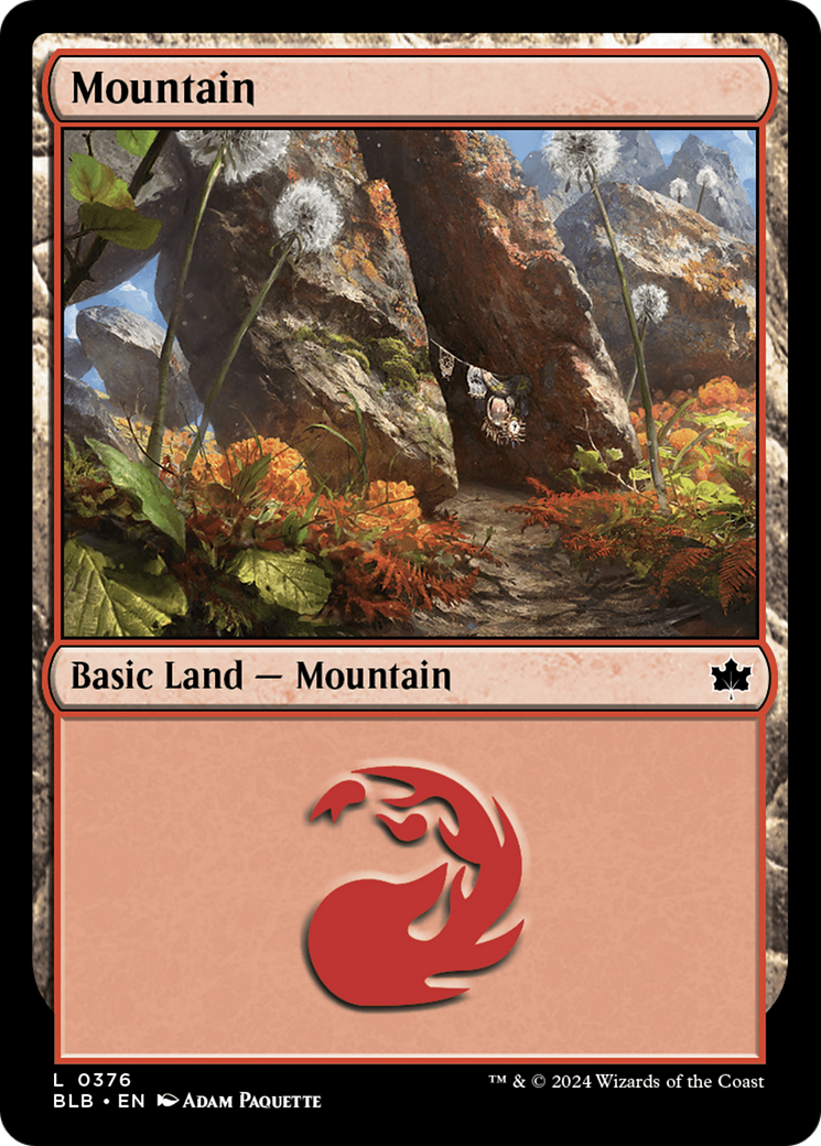 Mountain (0376) [Bloomburrow] | Exor Games Dartmouth