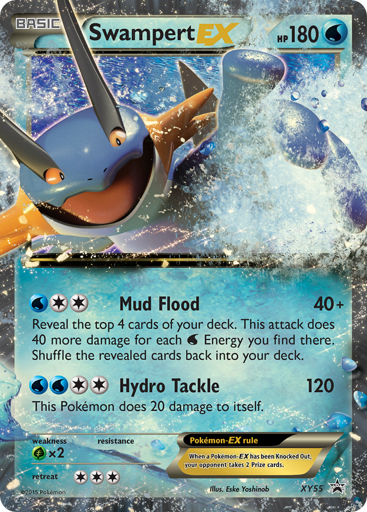 Swampert EX (XY55) [XY: Black Star Promos] | Exor Games Dartmouth