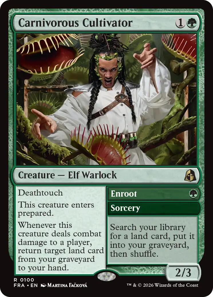 Carnivorous Cultivator [Reality Fracture] | Exor Games Dartmouth