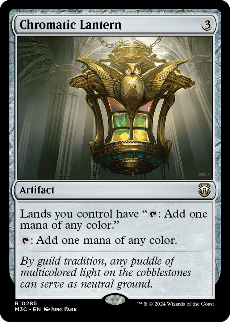 Chromatic Lantern (Ripple Foil) [Modern Horizons 3 Commander] | Exor Games Dartmouth