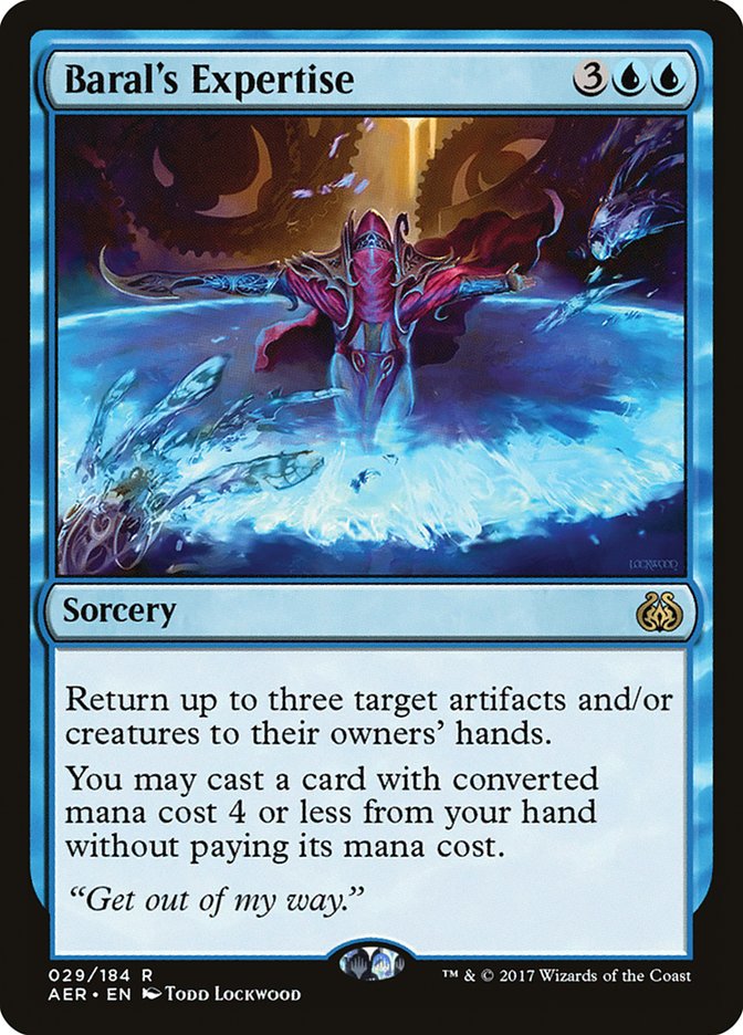 Baral's Expertise [Aether Revolt] | Exor Games Dartmouth