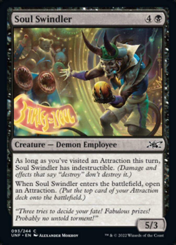 Soul Swindler [Unfinity] | Exor Games Dartmouth