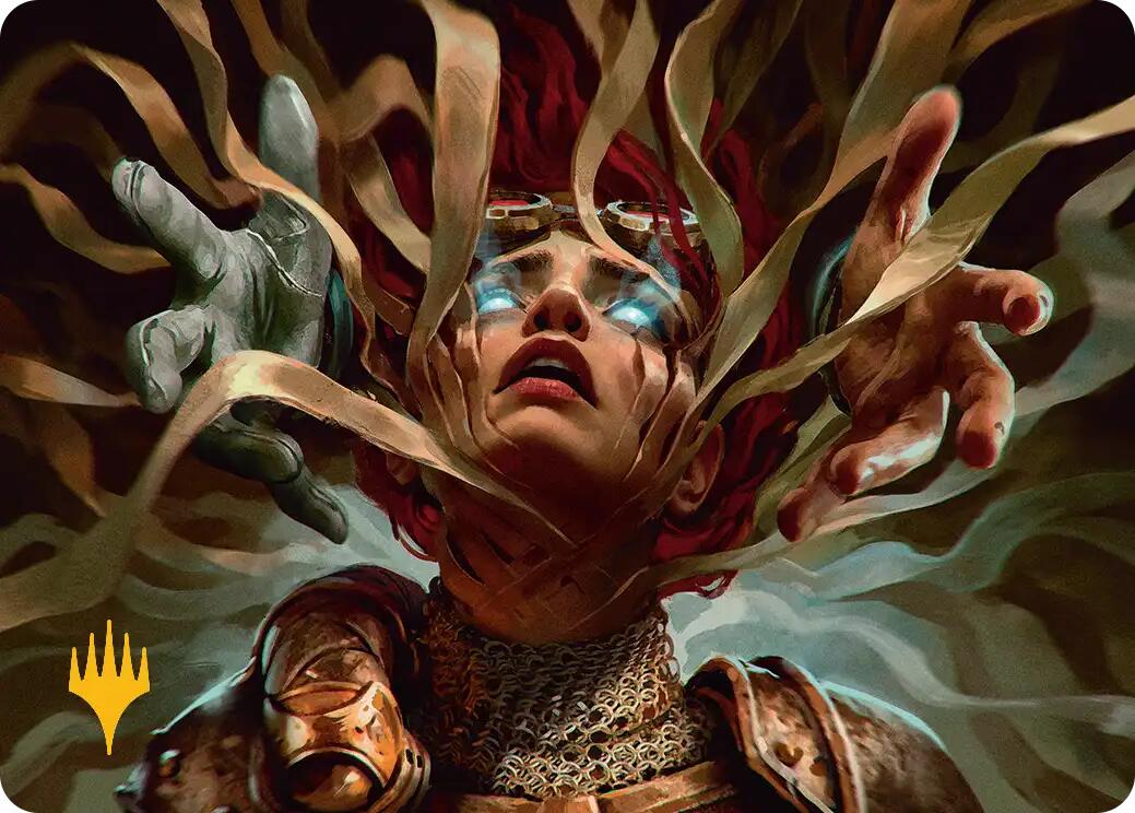 Countersculpt Art Card (Gold-Stamped) [Reality Fracture Art Series] | Exor Games Dartmouth