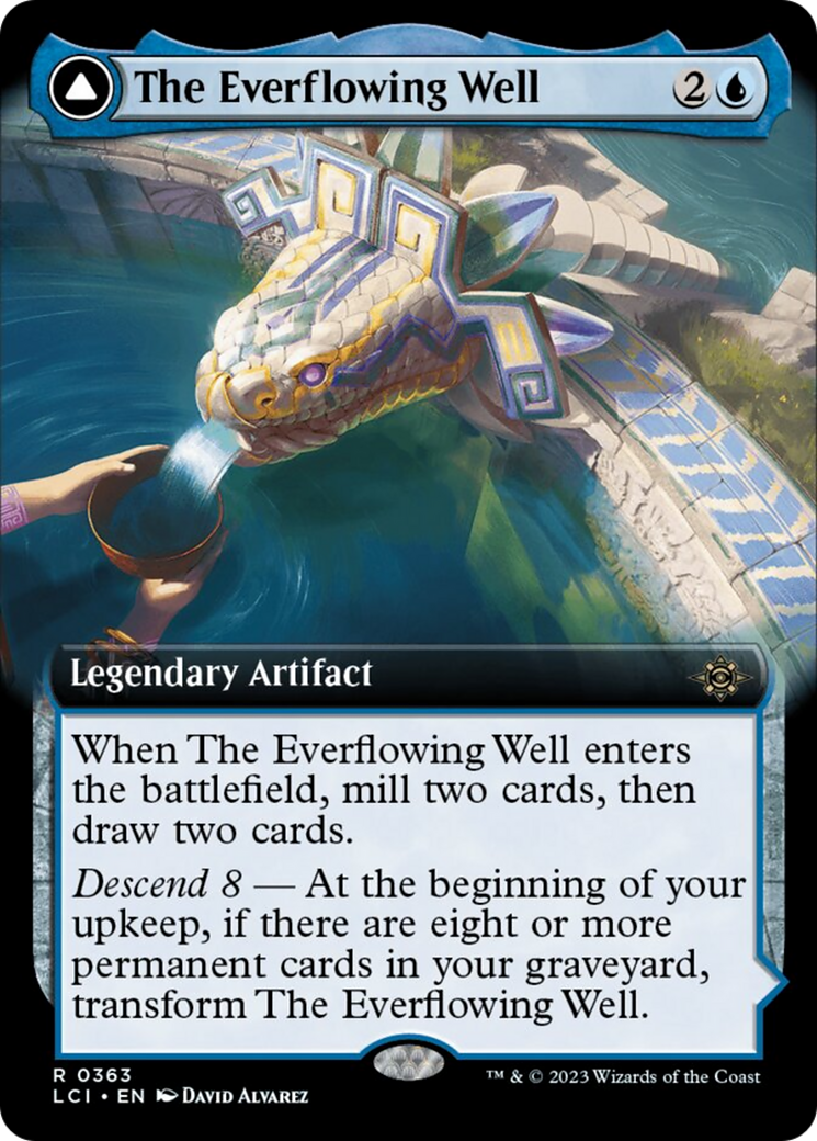 The Everflowing Well // The Myriad Pools (Extended Art) [The Lost Caverns of Ixalan] | Exor Games Dartmouth