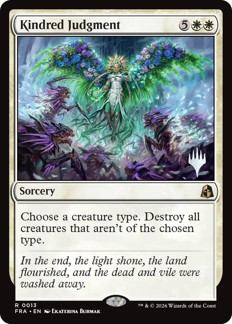 Kindred Judgment [Reality Fracture Promos] | Exor Games Dartmouth