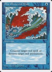 Blue Elemental Blast [Media Promos] | Exor Games Dartmouth