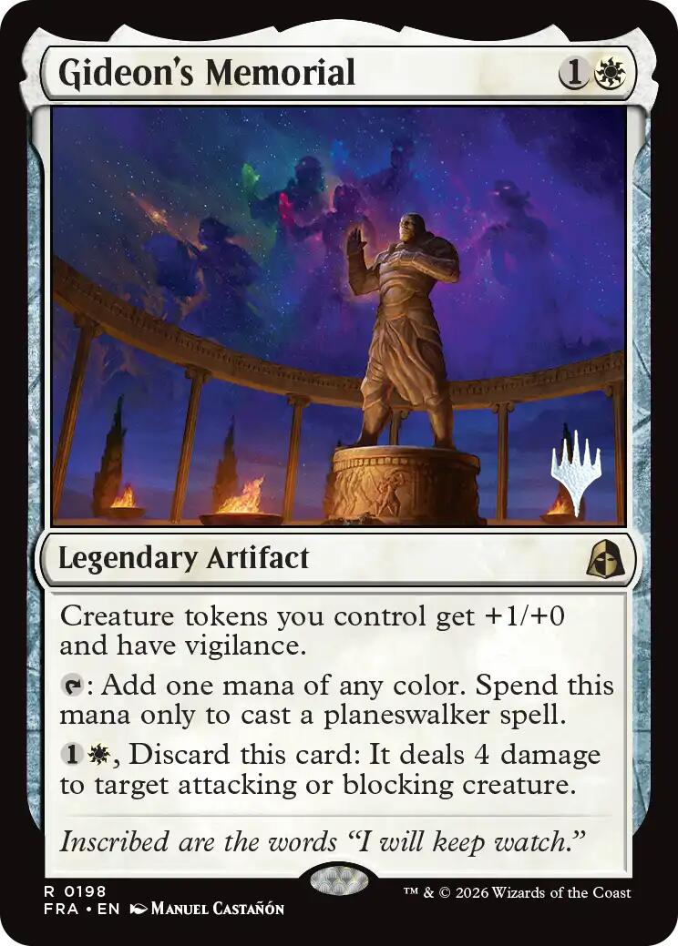 Gideon's Memorial [Reality Fracture Promos] | Exor Games Dartmouth