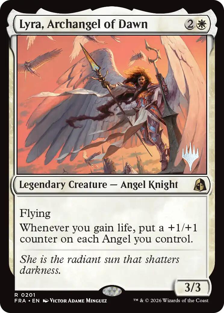 Lyra, Archangel of Dawn [Reality Fracture Promos] | Exor Games Dartmouth