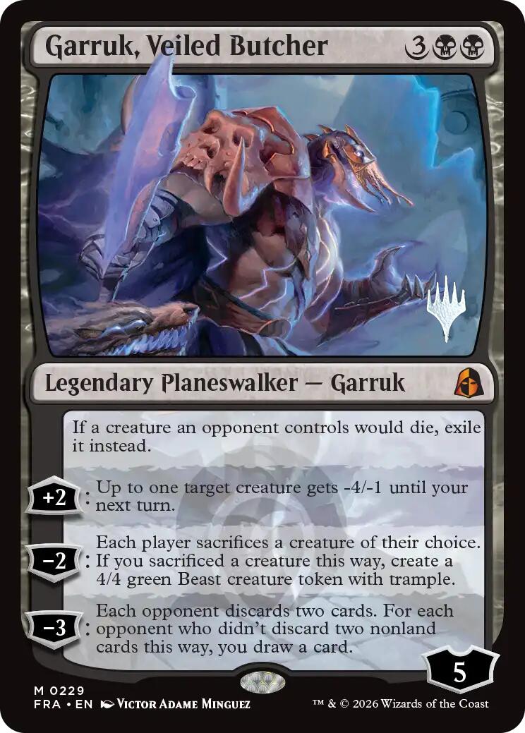 Garruk, Veiled Butcher [Reality Fracture Promos] | Exor Games Dartmouth