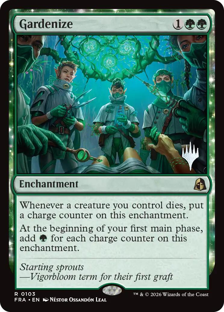 Gardenize [Reality Fracture Promos] | Exor Games Dartmouth