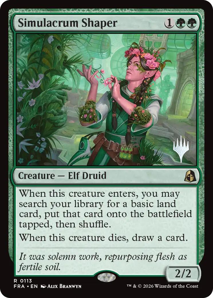 Simulacrum Shaper [Reality Fracture Promos] | Exor Games Dartmouth