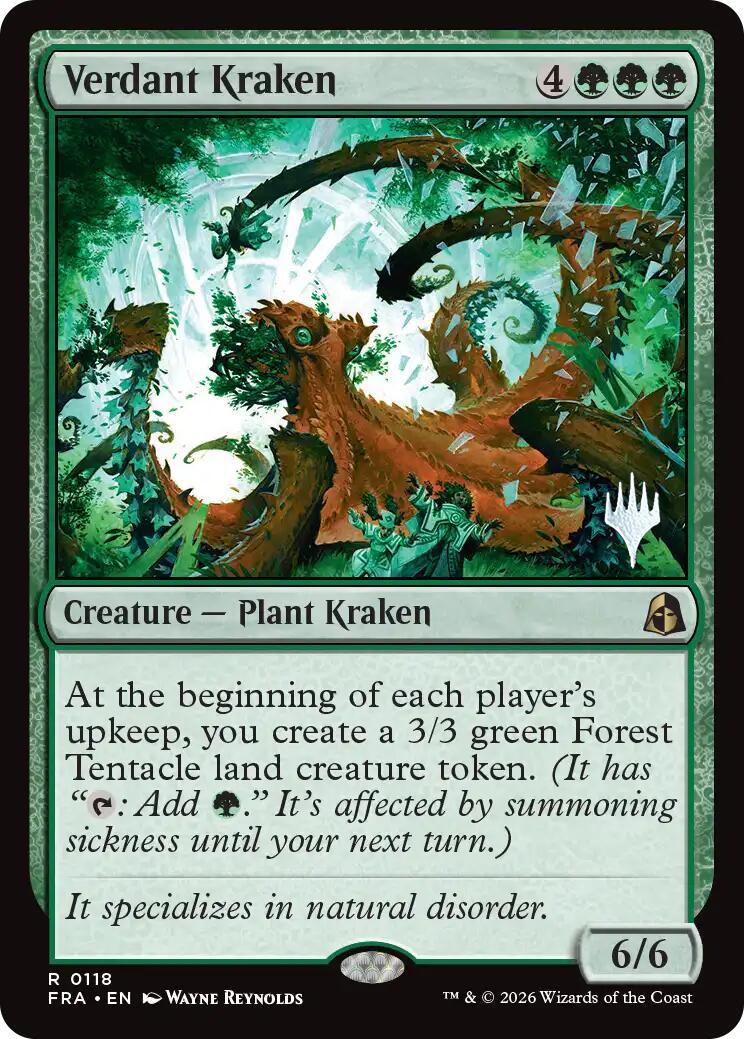 Verdant Kraken [Reality Fracture Promos] | Exor Games Dartmouth