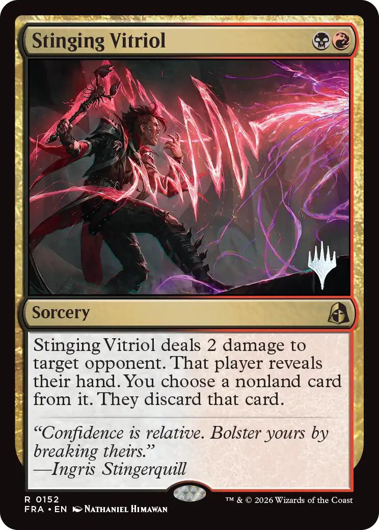 Stinging Vitriol [Reality Fracture Promos] | Exor Games Dartmouth